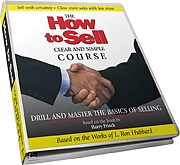 salesmanship - how to sell