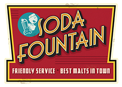 Soda Shop Advertisement