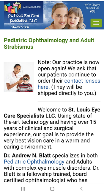 St. Louis Pediatric Ophthalmologist